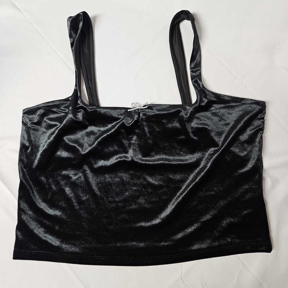 Wild Fable‎ Black Cropped Cami XL
